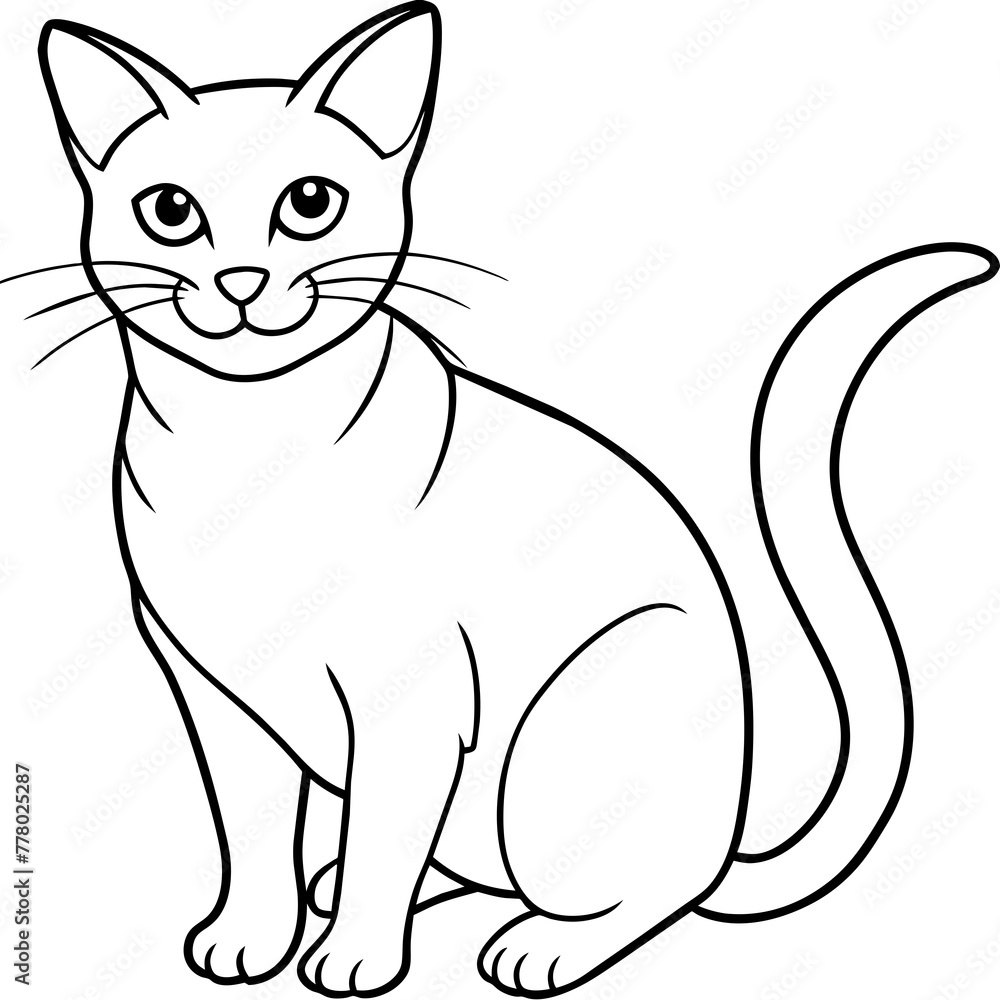 illustration of a cat illustration of a cat