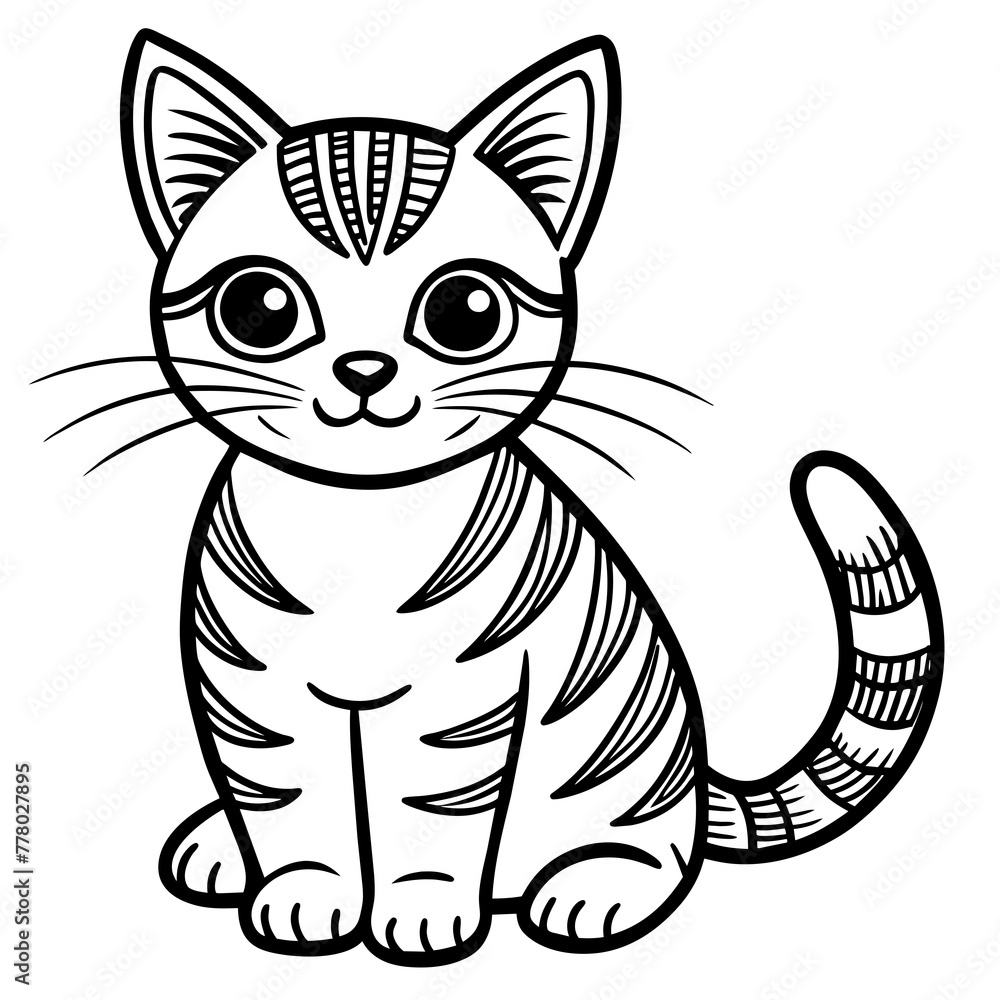 illustration of a cat illustration of a cat