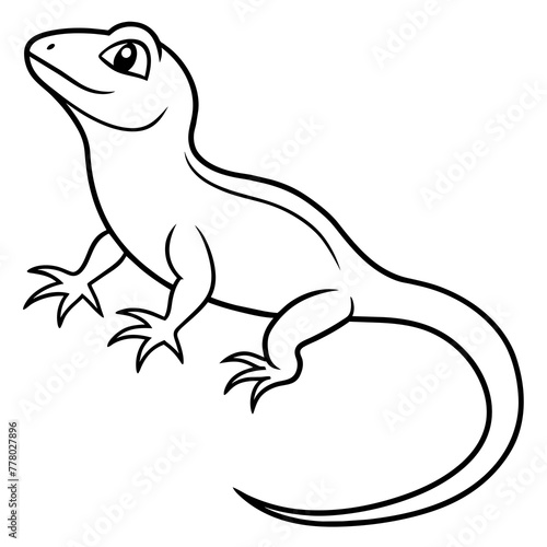 illustration of lizard