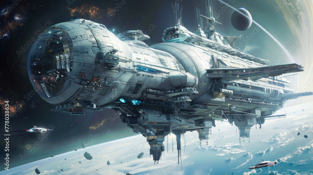 Intergalactic space ship Intergalactic space ship