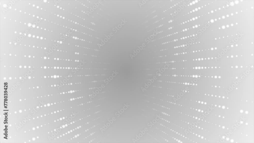 White and Black color shiny hi-tech digital particles, appearing and disappearing 3d glitter particles background White and Black color shiny hi-tech digital particles, appearing and disappearing 3d glitter particles background