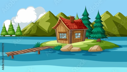 Secluded Cabin Peaceful Lake
