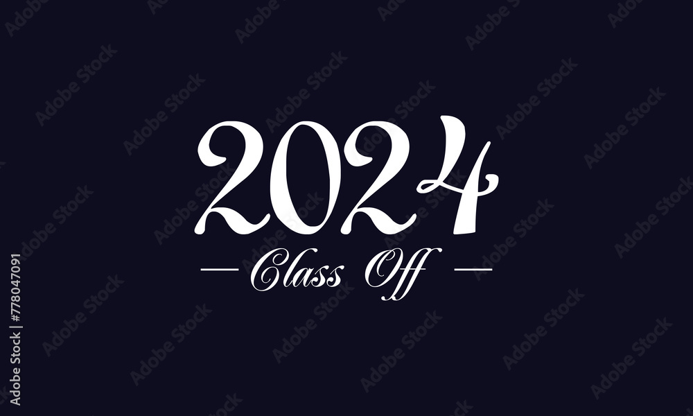 Unique Text Designs to Celebrate the Class of 2024