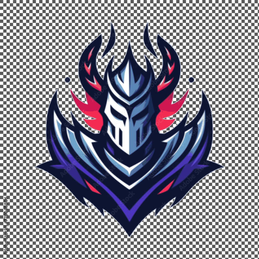 head of iron knight suitable for T Shirt Design editable design available in PNG