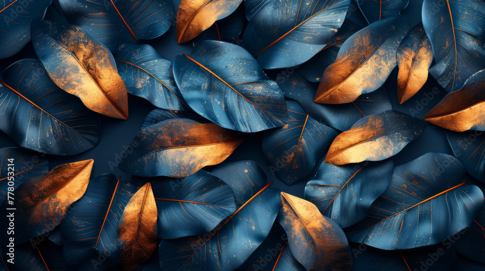 Tropical leaf Wallpaper, Luxury nature leaves pattern design, Golden banana leaf line arts, Hand drawn outline design for fabric , print, cover, banner and invitation, Vector illustration. Tropical leaf Wallpaper, Luxury nature leaves pattern design, Golden banana leaf line arts, Hand drawn outline design for fabric , print, cover, banner and invitation, Vector illustration.