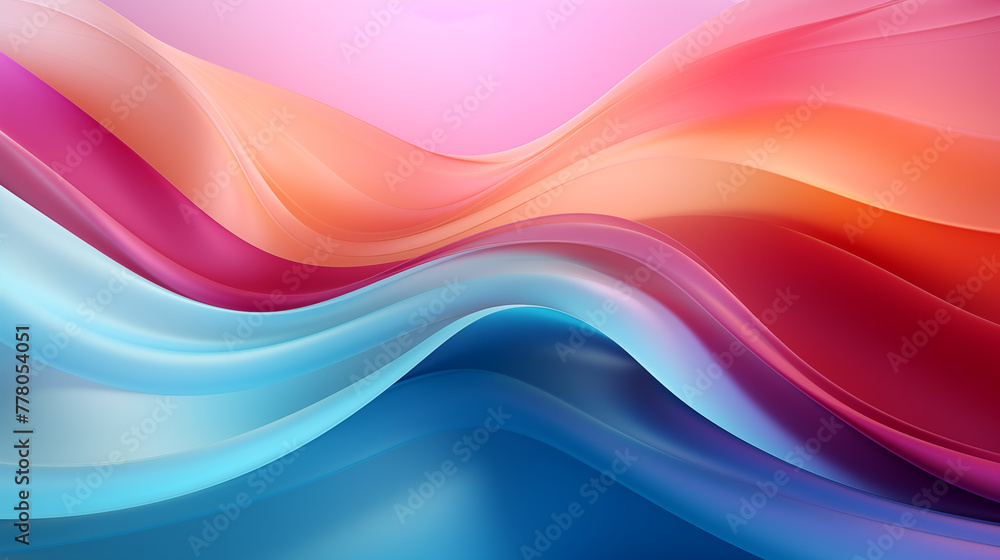 Colorful wavy background with paper cut style. background or wallpaper Colorful wavy background with paper cut style. background or wallpaper
