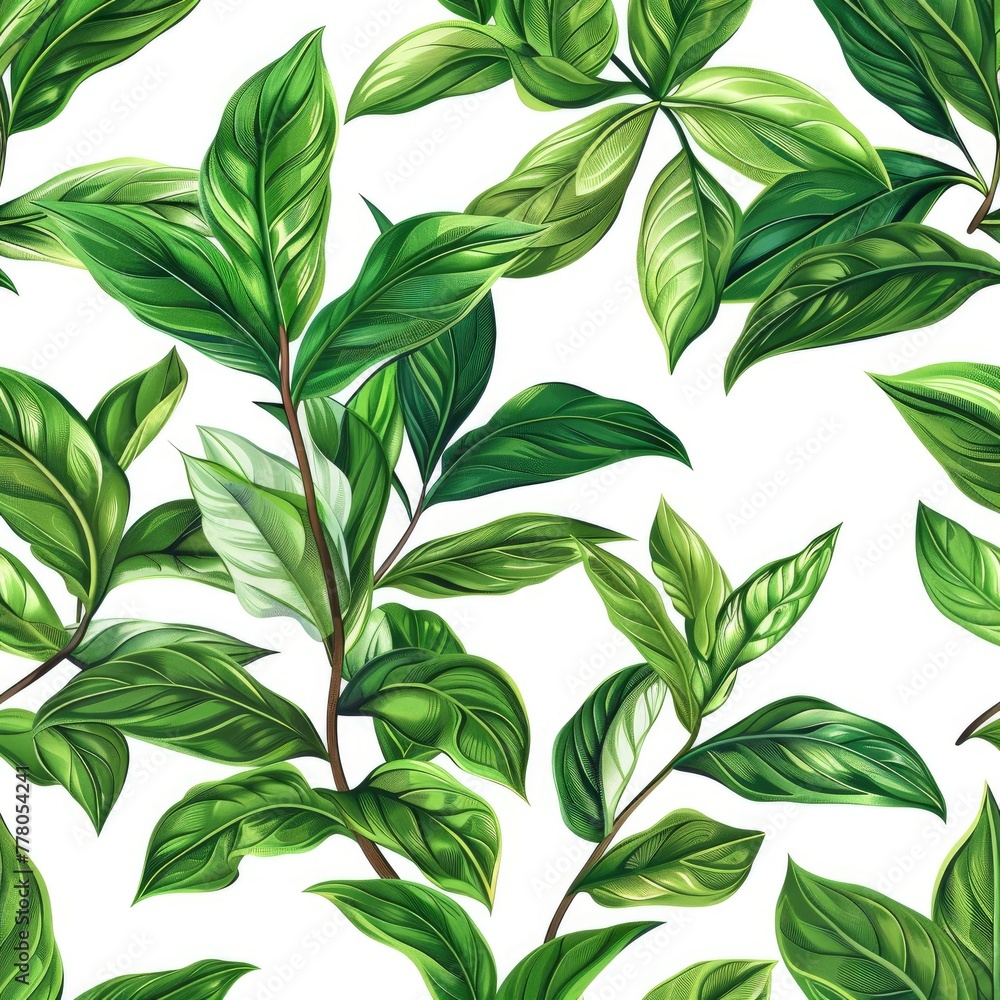 Botanical Seamless Pattern Hand Drawn, Watercolor Style, Background For Banner, HD Botanical Seamless Pattern Hand Drawn, Watercolor Style, Background For Banner, HD