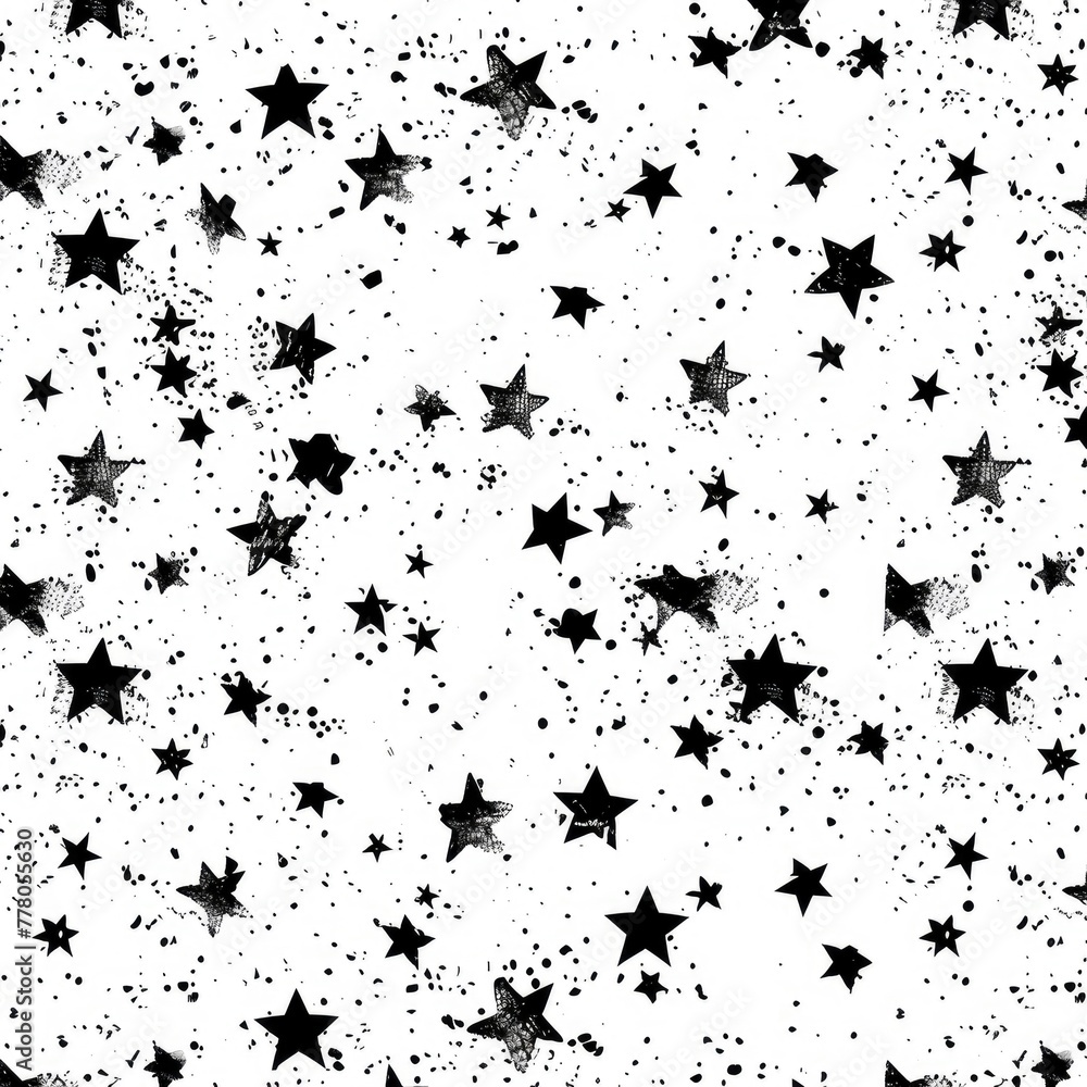 Sparkles Doodle Pattern Black And White, Watercolor Style, Background For Banner, HD Sparkles Doodle Pattern Black And White, Watercolor Style, Background For Banner, HD