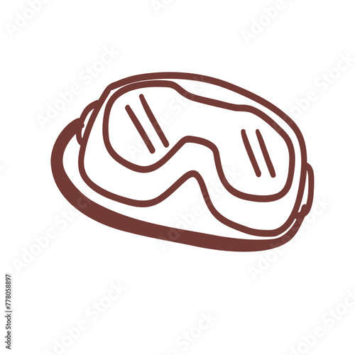 safety goggle illustration
