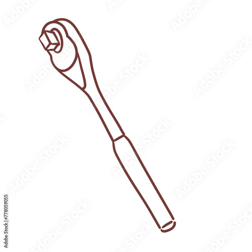 free wrench illustration