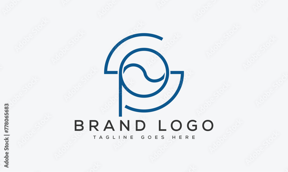 letter PS logo design vector template design for brand letter PS logo design vector template design for brand