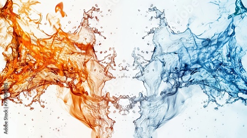 Flame concept backdrop design