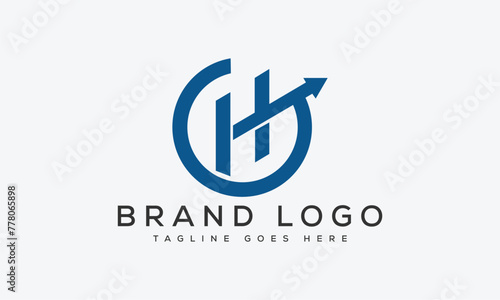 letter HG logo design vector template design for brand