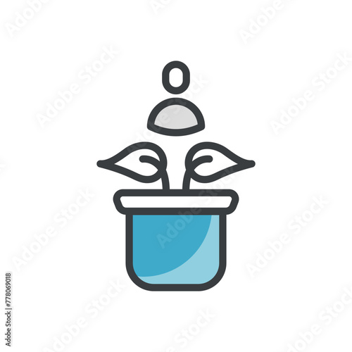 Personal Development vector icon