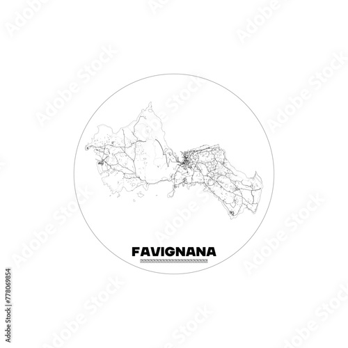 Map of Favignana