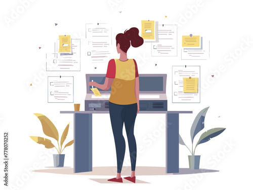 digital citizen votes in online election