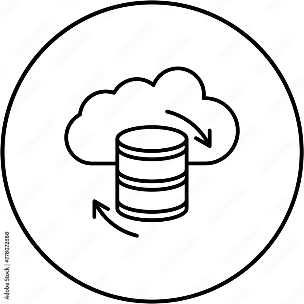 Data recovery Icon Data recovery Icon