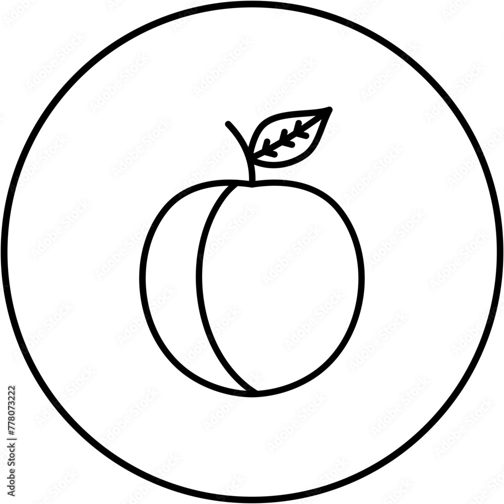 Peach Icon Peach Icon