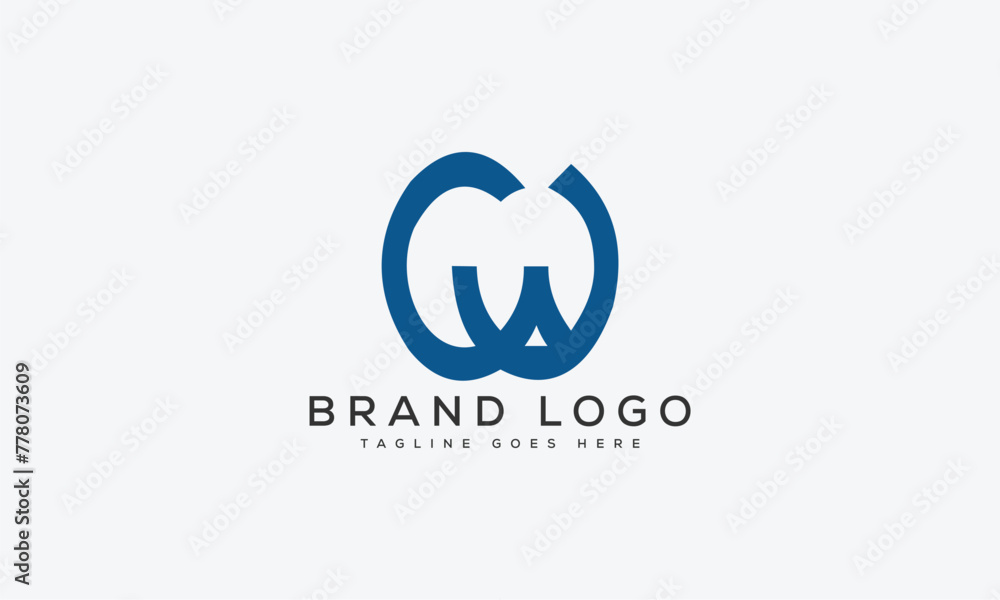 letter CW logo design vector template design for brand letter CW logo design vector template design for brand