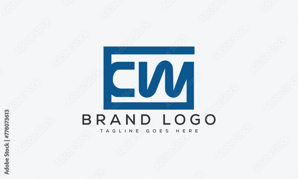 letter CW logo design vector template design for brand letter CW logo design vector template design for brand