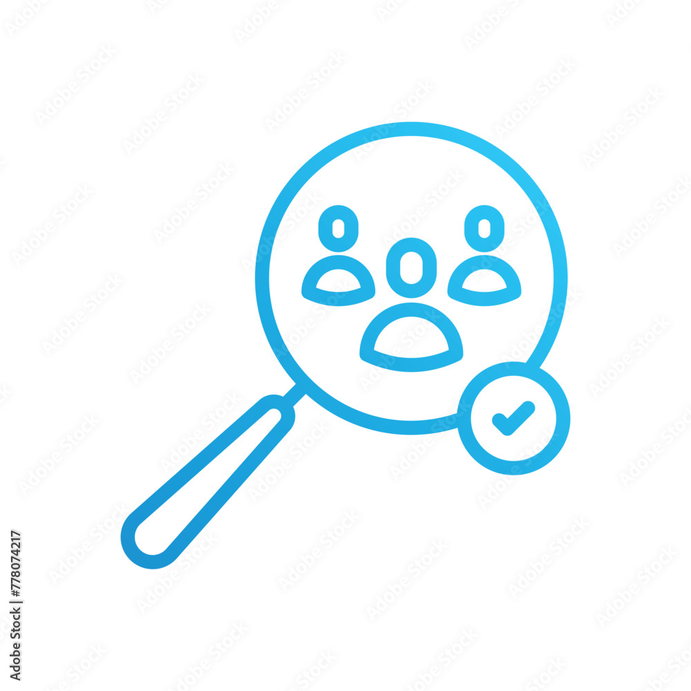 Recruitment vector icon Recruitment vector icon