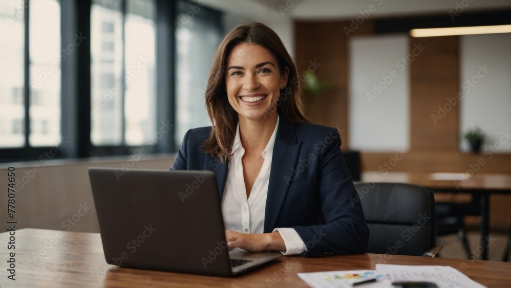 businesswoman working on laptop businesswoman working on laptop