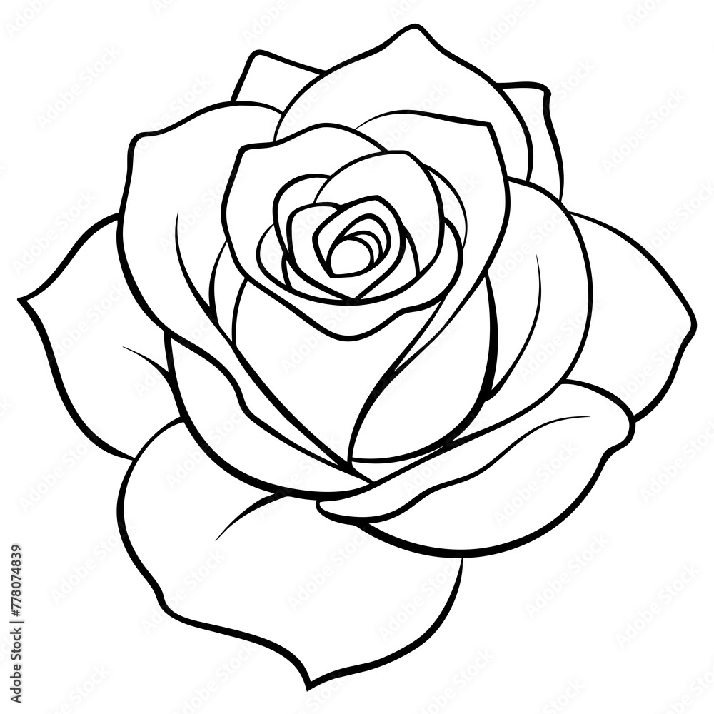 Flower vector illustration.
Flower vector illustration.