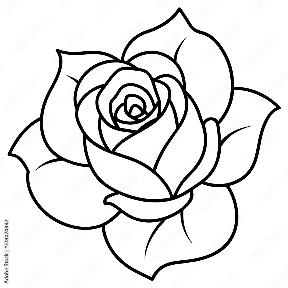 Flower vector illustration.
Flower vector illustration.