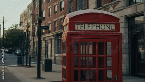 Classic Red Telephone Booth