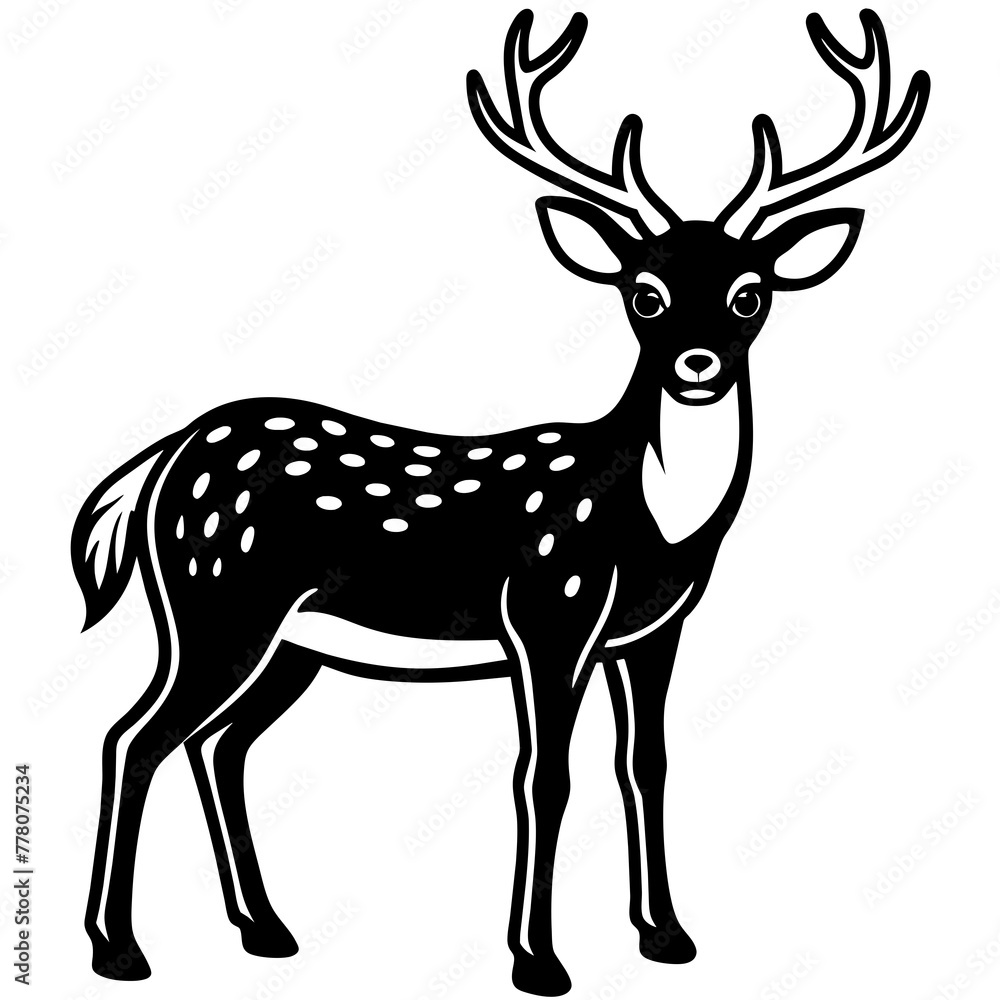 Deer vector illustration
Deer vector illustration