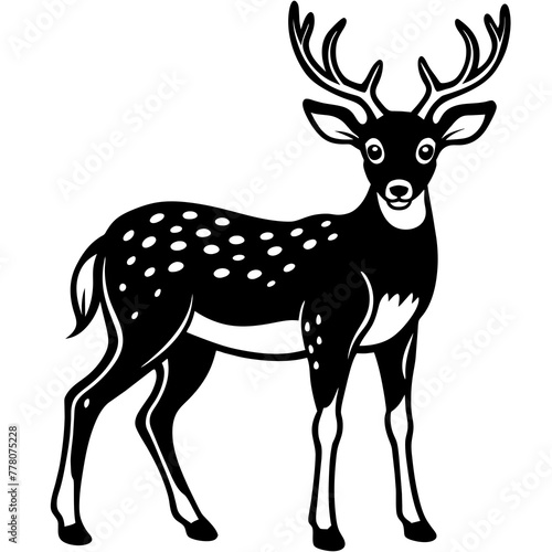     Deer vector illustration 