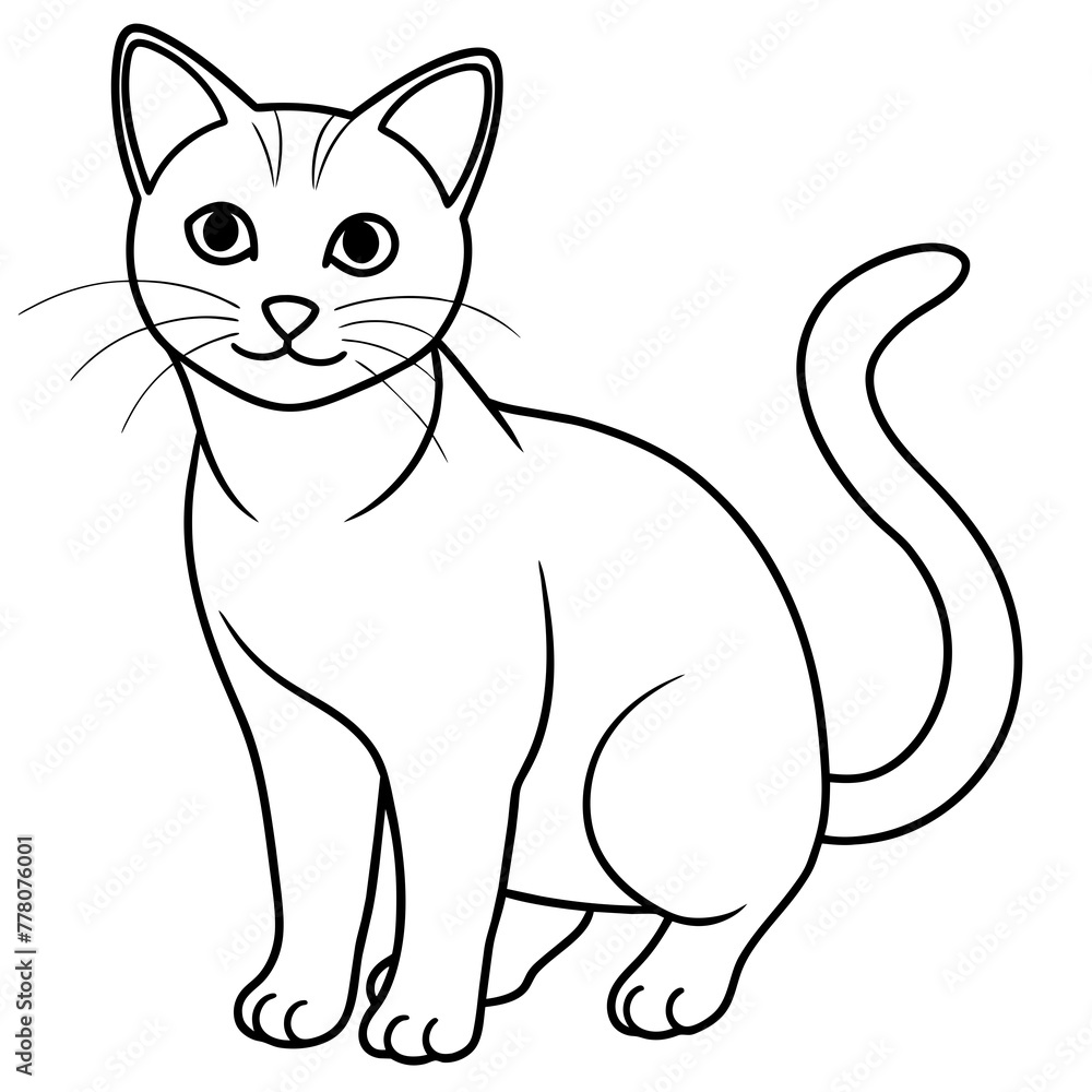 cat vector illustration.
cat vector illustration.