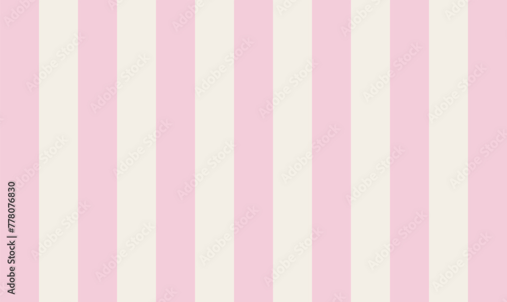 ピンクとアイボリーのかわいいストライプ背景 ピンクとアイボリーのかわいいストライプ背景