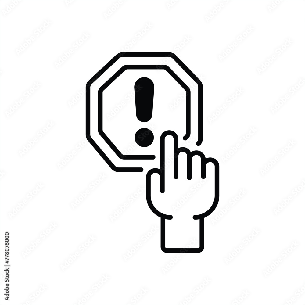 Problem Icon editable stock vector icon Problem Icon editable stock vector icon