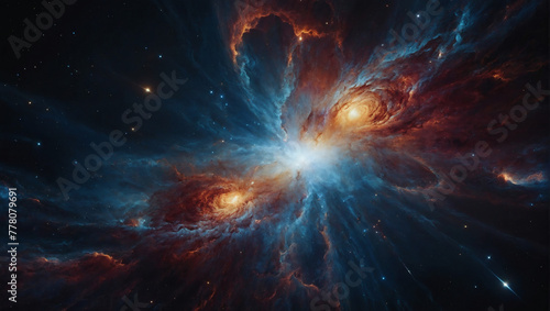 Cosmic Galaxy Explosion