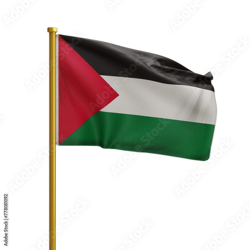 Photography National Flag Of Palestine