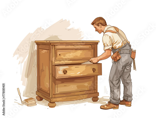 artisan's mastery: restoring history through furniture revival