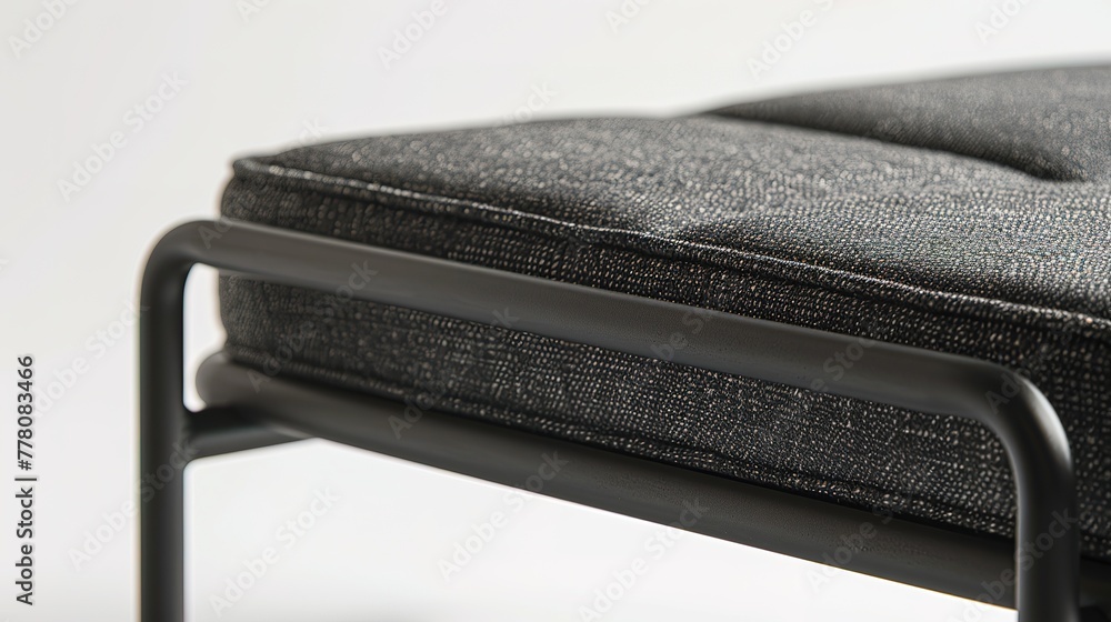 Soft chair - close-up. upholstery fabric Soft chair - close-up. upholstery fabric