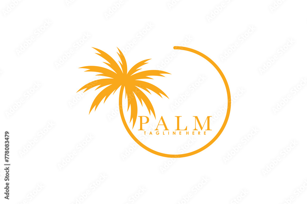 Obraz premium palm design concept premium