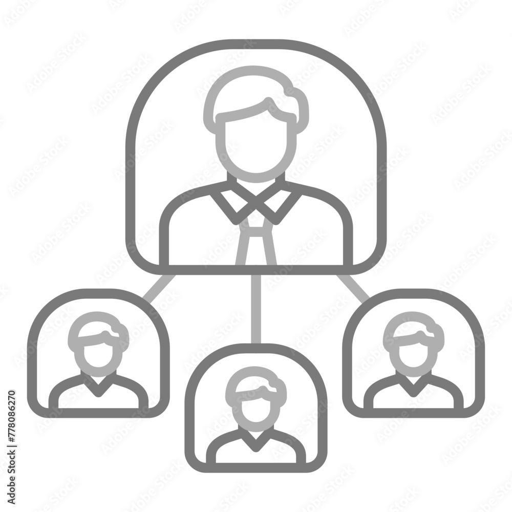 Organization Structure Icon