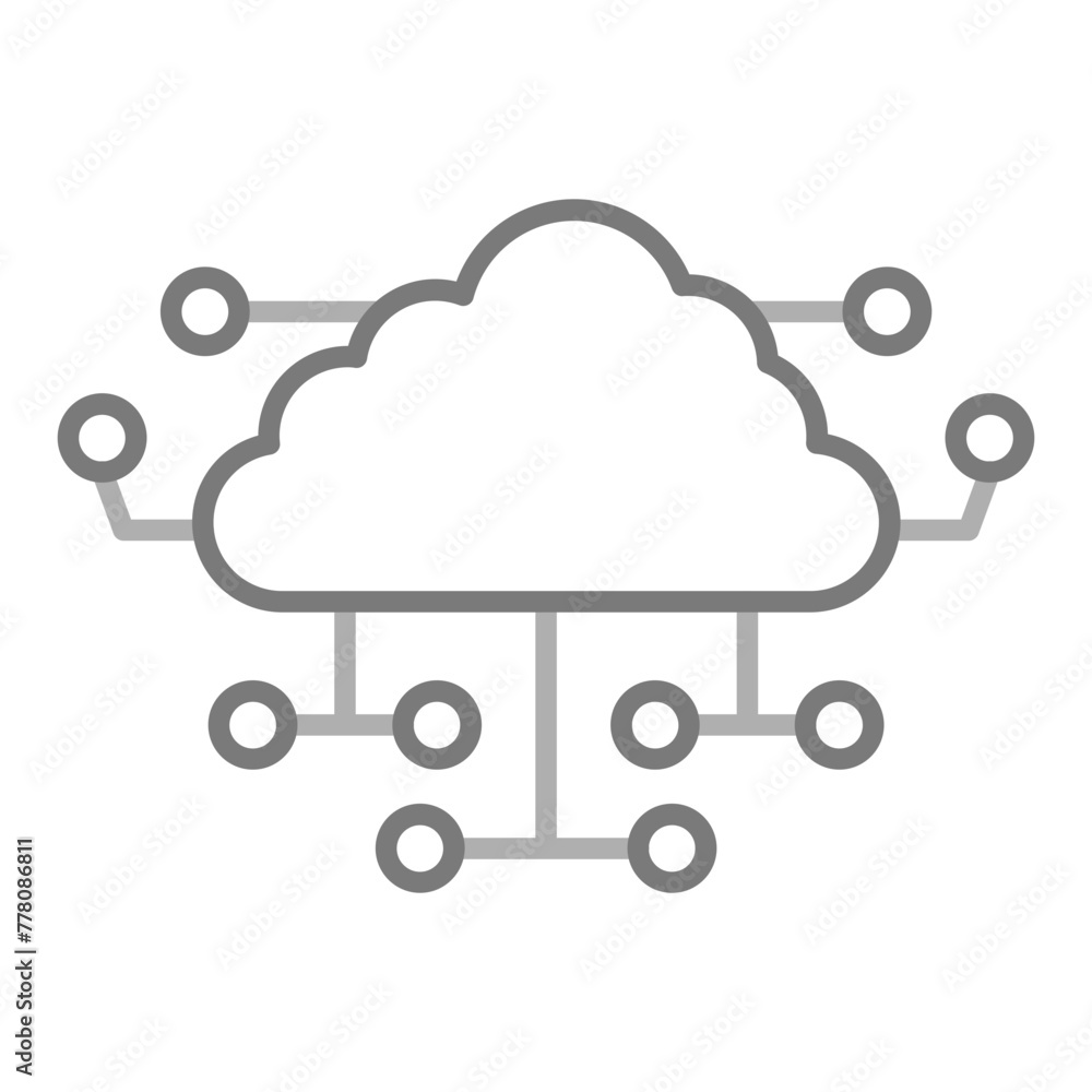 Cloud Computing Icon