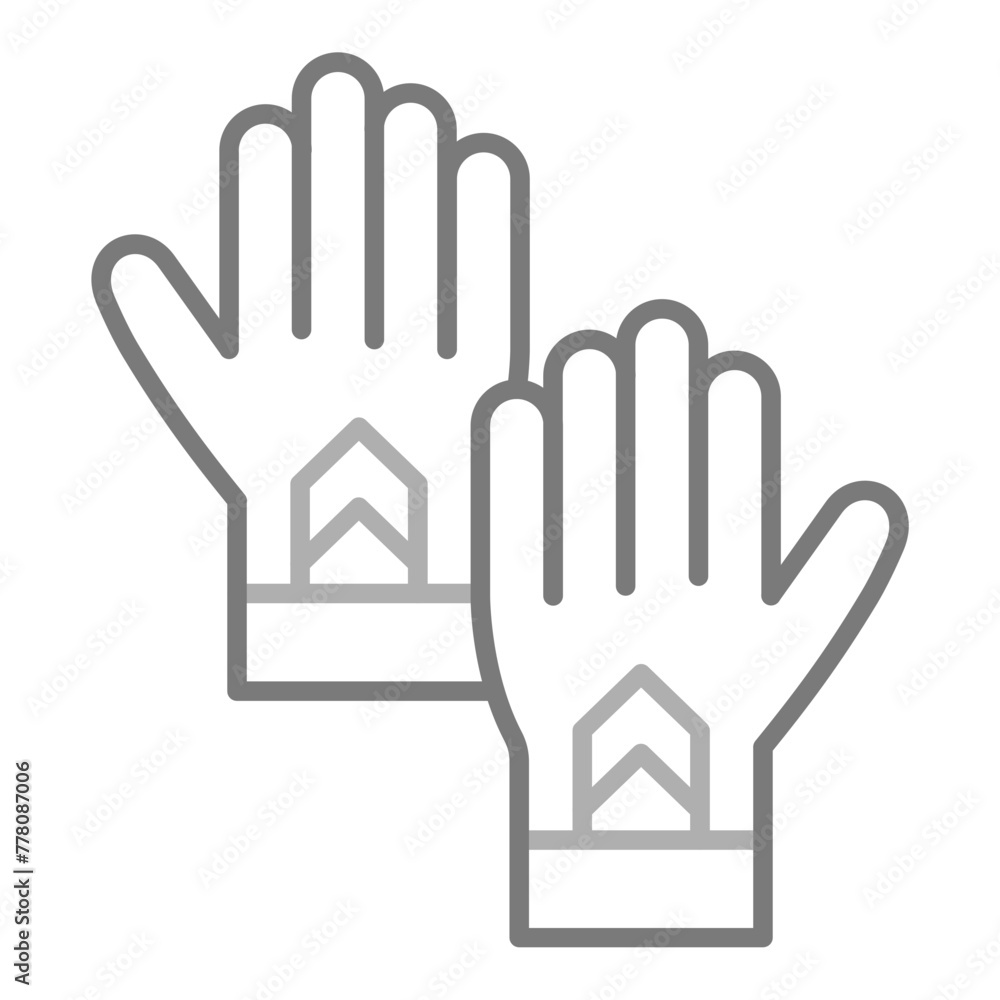 Obraz premium Gloves Icon