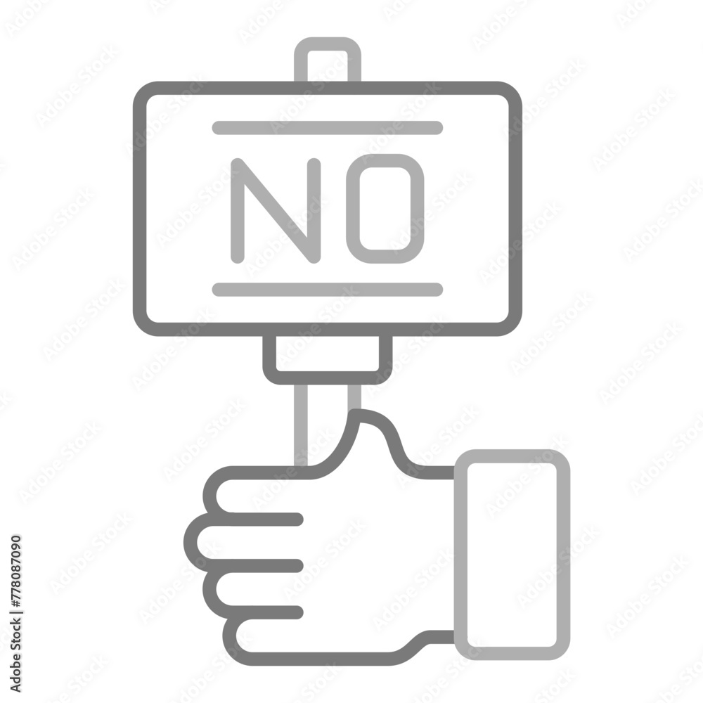 Vote No Icon Vote No Icon
