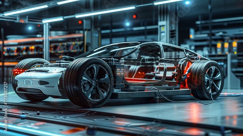 The Future of Speed: Inside the High-Tech Automotive Lab © thowithun