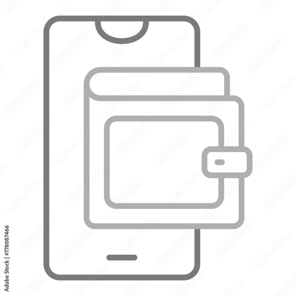 Digital Wallet Icon Digital Wallet Icon