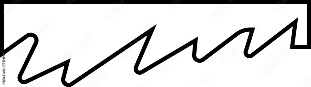 Border shape in outline style editable stock for website design. Vector banner header and separator. Background section and frame template. Abstract curve top headline icon on transparent background. Border shape in outline style editable stock for website design. Vector banner header and separator. Background section and frame template. Abstract curve top headline icon on transparent background.