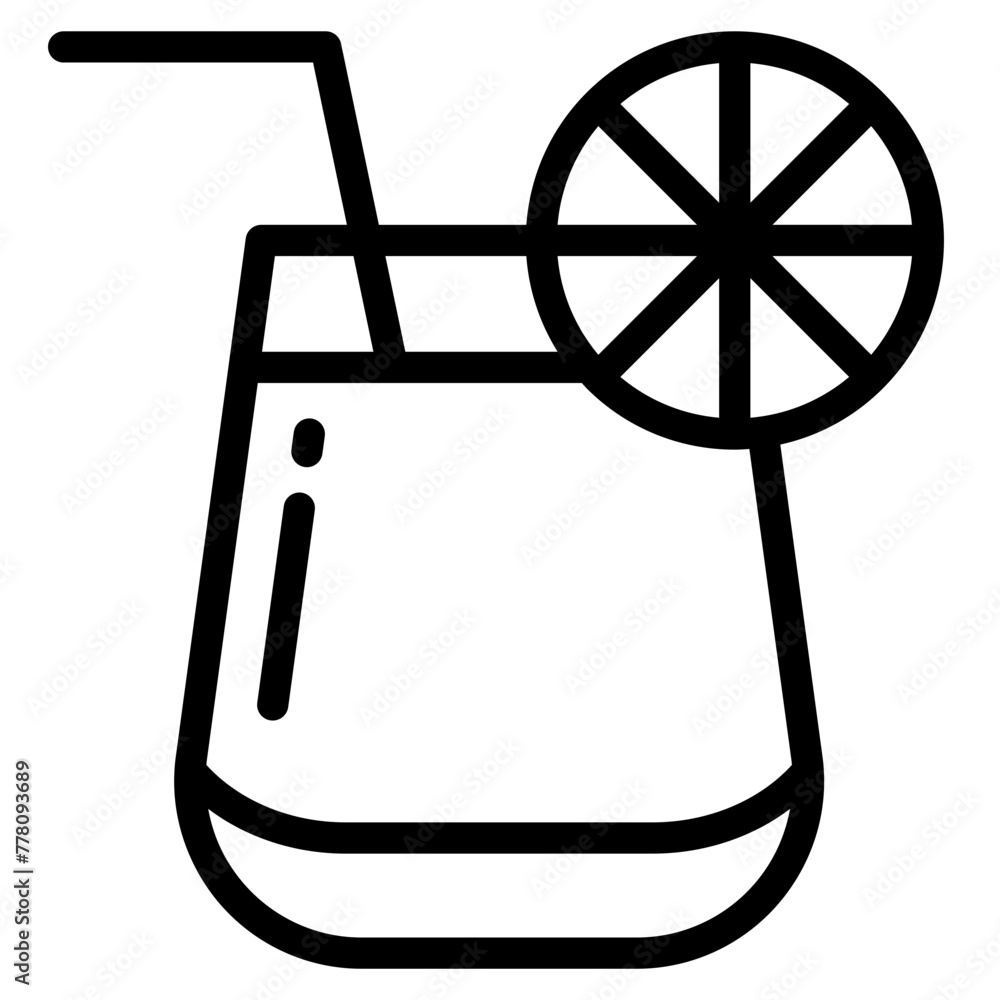 cocktail, Drink & Alcohol icon 