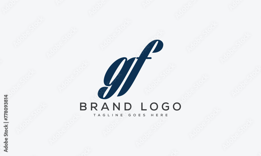 letter GF logo design vector template design for brand letter GF logo design vector template design for brand