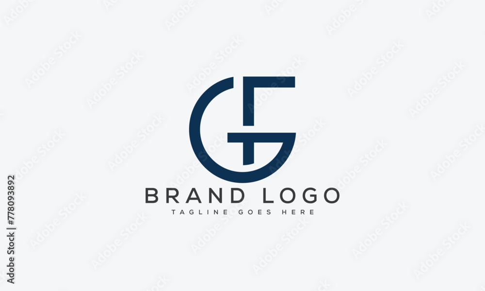 letter GF logo design vector template design for brand letter GF logo design vector template design for brand