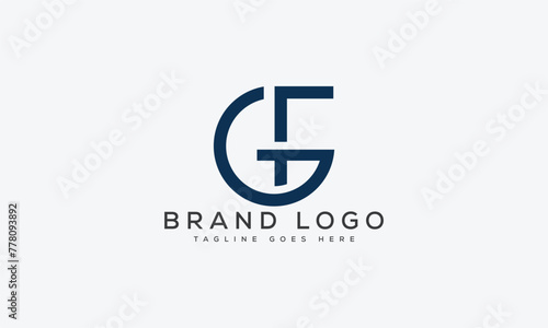 letter GF logo design vector template design for brand